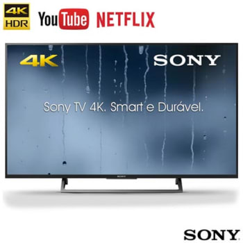Smart TV 4K Sony LED 55” com 4K X-Reality Pro, Motionflow XR 240 e Wi-Fi - KD-55X705E - SOKD55X705PTO_PRD