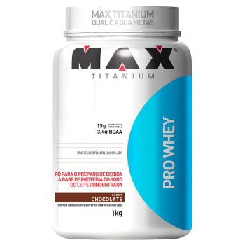 Whey Protein Pro Whey Max Titanium 1Kg