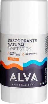 Desodorante Natural Twist Citrus 55g - Alva