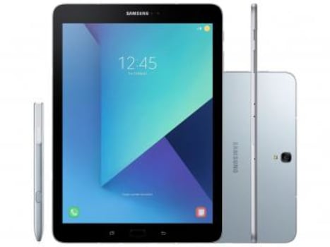Tablet Samsung Galaxy Tab S3 T825 com Caneta 32GB - 9,7” 4G Android 7.0 Quad Core 13MP Gravação 4K -Azul