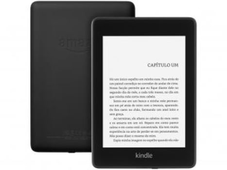 Novo Kindle Paperwhite Amazon Tela 6” 8GB Wi-Fi - Luz Embutida e à Prova dÁgua Preto