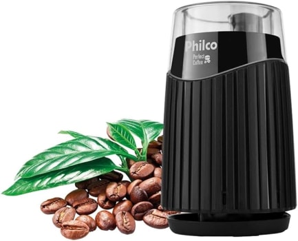 Moedor de café, Perfect coffee, 160W, Preto, 110v, Philco