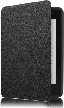 WB Capa Kindle 10a geração - Ultra Leve Auto Hibernação Sensor Magnético Silicone Flexível - Preta (Não Compatível com Paperwhite 10ª Geração)