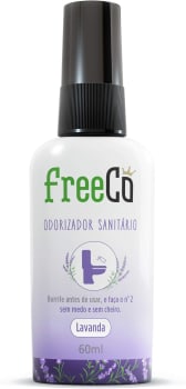 2 Unidades — Bloqueador De Odores Sanitarios Freecô Lavanda 60 Ml