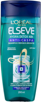 Shampoo L'Oréal Paris Elseve Hydra-Detox Anticaspa 200ml