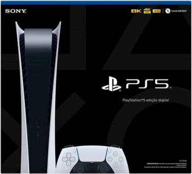 Console Playstation 5 Edição Digital 825GB SSD Sony - Magazine Ofertaesperta