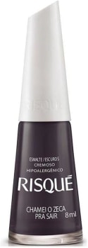 Esmalte Chamei O Zeca Para Sair, Risqué, 8 Ml