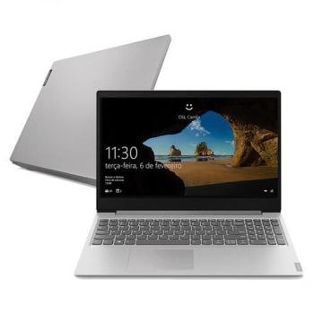 Notebook Lenovo Ideapad S145 Celeron N4020 4GB SSD 128GB UHD Graphics 600 15.6" - 81WT0006BR