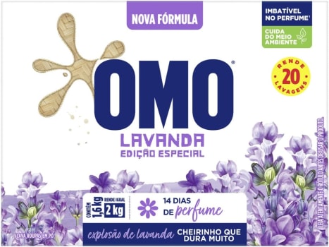 Sabão em Pó Omo Lavanda Edição Especial 1.6Kg