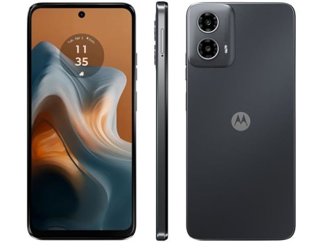 Smartphone Motorola Moto G34 128GB Preto 5G 4GB + 4GB RAM Boost 6,5" Câm. Dupla + Selfie 16MP Dual Chip - Motorola - Magazine OfertaespertaLogo LuLogo Magalu