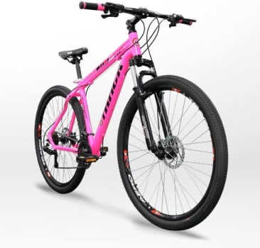 Bicicleta Aro 29 TKS Pink 21v Alumínio Shimano Track Bikes (Rosa)