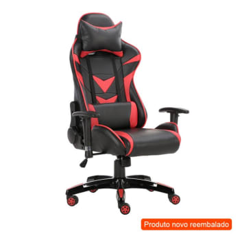 [OUTLET] Cadeira Gamer Craft Preta e Vermelha[OUTLET] Cadeira Gamer Craft Preta e Vermelha