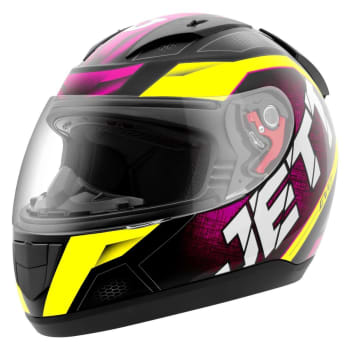 Capacete Moto Fechado Jett Evo Line - Rosa