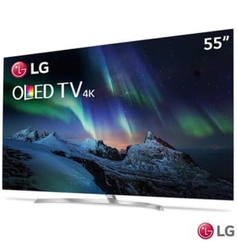 Smart TV 4K LG OLED 55” Ultra HD com Controle Smart Magic, WebOS 3.5, Dolby Atmos e Wi-Fi - OLED55B7P - LGOLED55B7P
