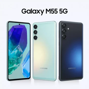 Celular Samsung Galaxy M55 5G Dual SIM 256 GB Azul Escuro 8 GB RAM