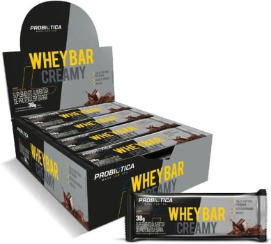 Whey Bar Creamy Chocolate Probiótica 38g