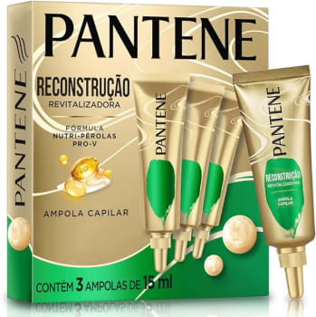 Kit Ampolas Pantene Reconstrução Revitalizadora - 45ml