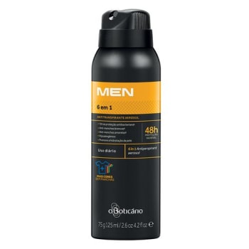 MEN Desodorante Antitranspirante Aerosol 6 em 1, 75g