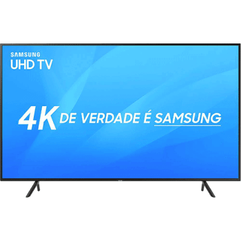 Smart TV LED 55" Samsung Ultra HD 4k 55NU7100 com Conversor Digital 3 HDMI 2 USB Wi-Fi Solução Inteligente de Cabos HDR Premium Smart Tizen