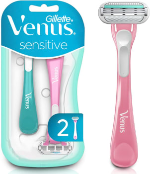 Aparelho de Depilar Gillette Venus Sensitive - 2 Unidades