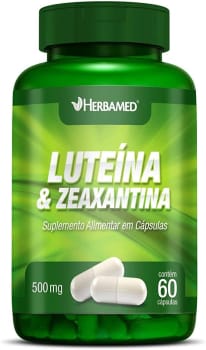 Luteina + Zeaxantina - 60 Cápsulas - Herbamed, Herbamed