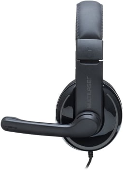 Headset Pro Multilaser P2 Preto/Cinza - PH316, universal