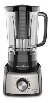 Liquidificador BLQ1380P Pro Maxx 6 Inox 3 L, 1200W, 110V - Britânia (Preto)