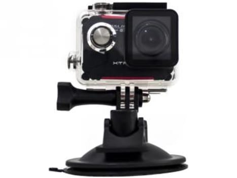 Câmera Digital XTrax Evo Esportiva Display 1,5" - Panorâmica Filma Full HD com Acessórios 