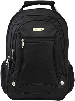 Mochila para Notebook Executiva em Poliéster Convoy Vênus Preta - Yins