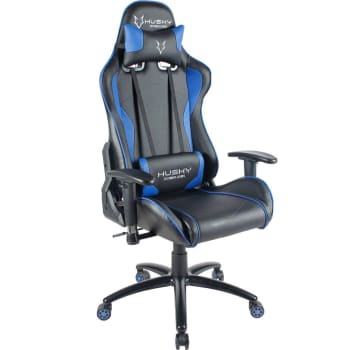 Cadeira Gamer Husky Storm, Black Blue - HST-BB