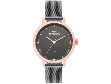 Relógio Feminino Technos Analógico Style - 2035MMO/5C Grafite - Magazine Ofertaesperta