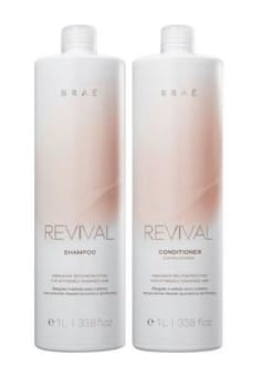 Brae Revival Shampoo e Condicionador Resgate Imediato 1L - BRAÉ - Magazine Ofertaesperta