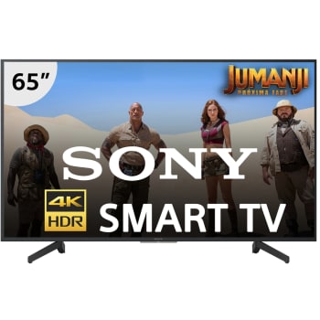 Smart TV LED 65" Sony KD-65X705G Ultra HD 4K com Conversor Digital 3 HDMI 3 USB Wi-Fi - Preta