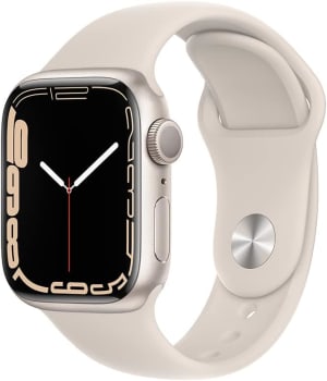 Apple Watch Series 7 (GPS), 41 mm com Pulseira Esportiva Luz das Estrelas