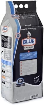 Tapete Higiênico Blue Carbon 30 Unidades Mimo - PP422