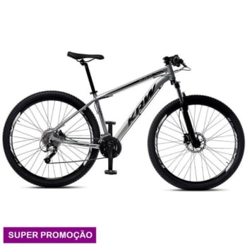 Bicicleta Aro 29 KRW Alumínio 24 Velocidades Freio a Disco X52