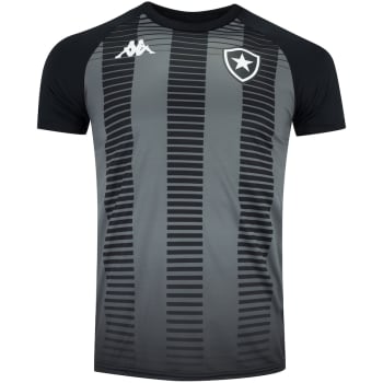 Camisa Pré-Jogo do Botafogo 2019 Kappa - Masculina