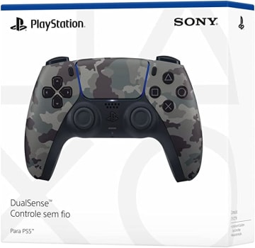 Controle sem fio DualSense™ Gray Camouflage - PS5