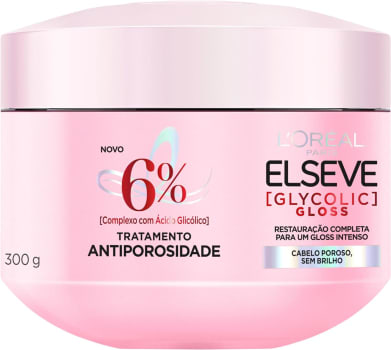 Creme de Tratamento L’Oréal Paris Elseve Glycolic Gloss 300g