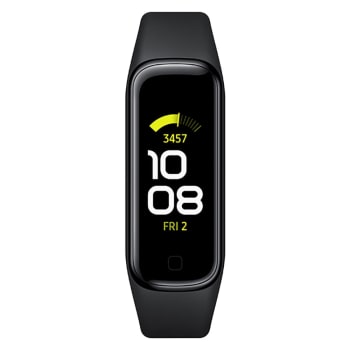 Galaxy Fit2 Samsung com Bluetooth, Sensor de Frequência Cardíaca e Resistência à água - Preto.