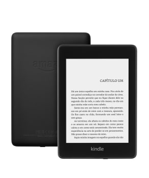 Kindle Paperwhite Amazon Tela 6” 8GB Wi-Fi - Luz Embutida e à Prova d'Água Preto 