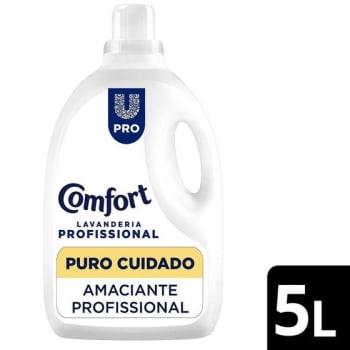 Amaciante Comfort Lavanderia Profissional Puro Cuidado 5L - Amaciante - Magazine