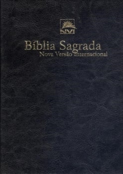 Bíblia Sagrada - Nova Versão Internacional - Capa Luxo - Preta (Cód: 4060297)