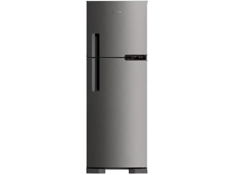 Geladeira Brastemp Frost Free Duplex 375L Inox - Compartimento Extrafrio Fresh Zone BRM44HK 110V - Geladeira / Refrigerador - Magazine Ofertaesperta