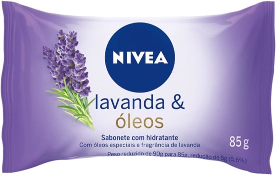 7 Unidades — NIVEA Sabonete em Barra Lavanda & Óleos 85g