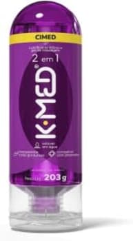 KMED Lubrificante Íntimo E Gel De Massagem K-Med - 200Ml