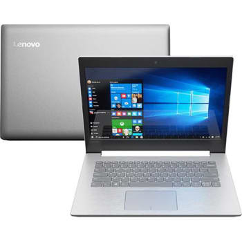 Notebook Lenovo Ideapad 320 Intel Core i3-6006u 4GB 1TB Tela FULL HD 14" Windows 10 - Prata