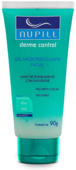 Gel Microesfoliante Derme Control Nupill 90g, Nupill, Verde