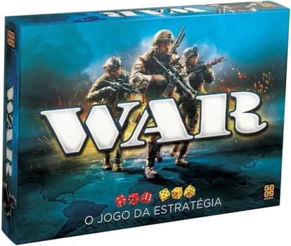 Jogo de Tabuleiro War - Grow