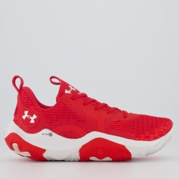 Tênis Under Armour Spawn 3 Vermelho - Vermelho